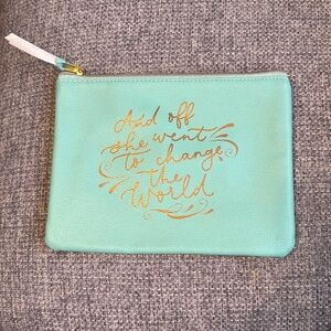 Mint Green Inspirational Key & Card Holder